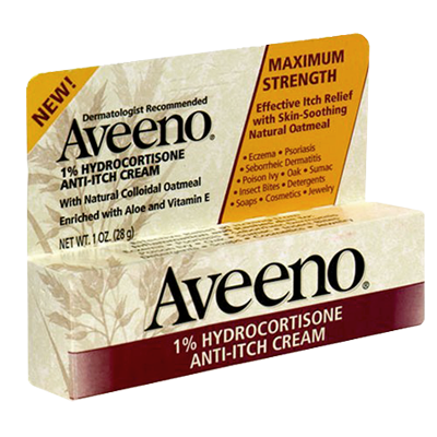 Aveeno 1% Hydrocortisone Anti-Itch Cream
