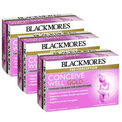 Blackmores Conceive Well x 3