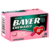 Bayer Low Dose 81 mg Aspirin Regimen - 400 Tablets